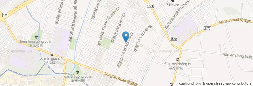 Mapa de ubicacion de 伊荳早午餐 en تایوان, 新北市, 新莊區.