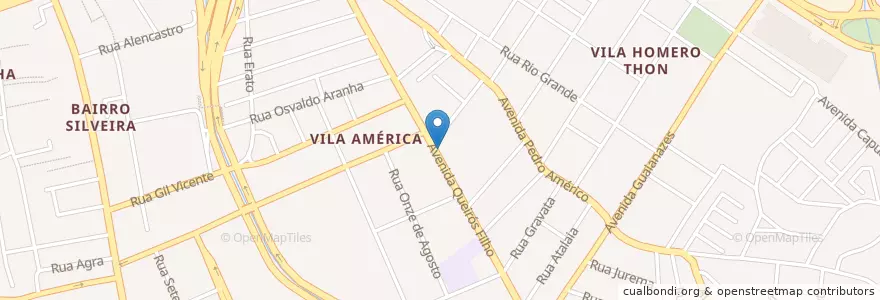 Mapa de ubicacion de Pizzaria Mamma Mia en Бразилия, Юго-Восточный Регион, Сан-Паулу, Região Geográfica Intermediária De São Paulo, Região Metropolitana De São Paulo, Região Imediata De São Paulo, Santo André.