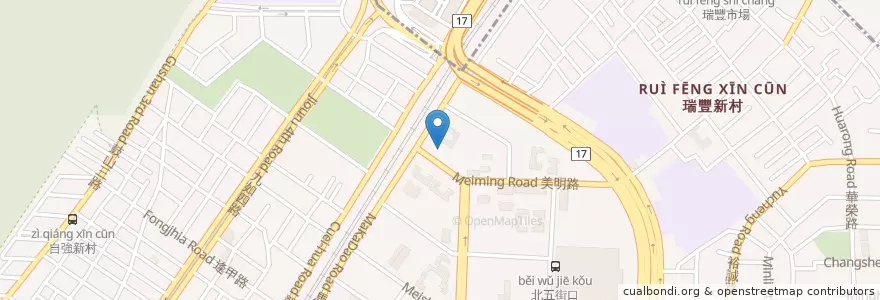 Mapa de ubicacion de 新台灣原味懷舊餐廳 高雄館 en Тайвань, Гаосюн.