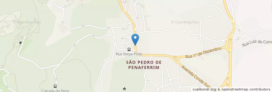 Mapa de ubicacion de S.Crepe en 포르투갈, Área Metropolitana De Lisboa, Lisboa, Grande Lisboa, Sintra, Sintra.
