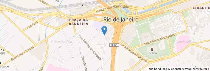 Mapa de ubicacion de Brotinho en ブラジル, 南東部地域, リオ デ ジャネイロ, Região Geográfica Imediata Do Rio De Janeiro, Região Metropolitana Do Rio De Janeiro, Região Geográfica Intermediária Do Rio De Janeiro, リオデジャネイロ.