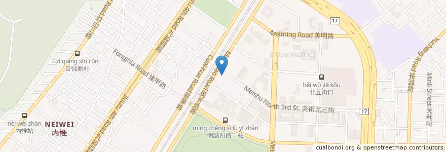 Mapa de ubicacion de 鈺善閣 ‧ 素 ‧ 養生懷石 en Tayvan, Kaohsiung, 鼓山區.