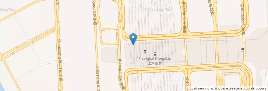 Mapa de ubicacion de Couple Cake & Coffee en 中国, 上海市, 闵行区.
