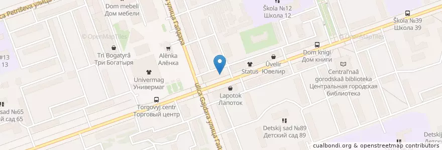 Mapa de ubicacion de Визави en Rusia, Приволжский Федеральный Округ, Нижегородская Область, Городской Округ Дзержинск.