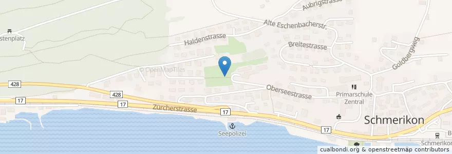 Mapa de ubicacion de VVS Ruhebank Nr. 7 en Suíça, Sankt Gallen, Wahlkreis See-Gaster, Schmerikon.