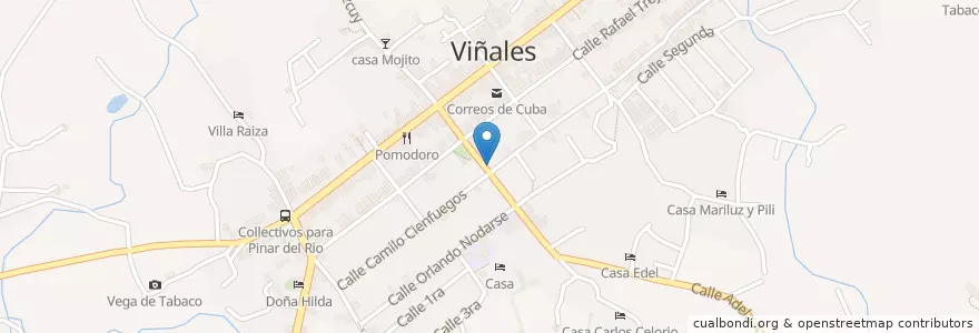 Mapa de ubicacion de Jardin del Rey en 쿠바, Pinar Del Río, Viñales.