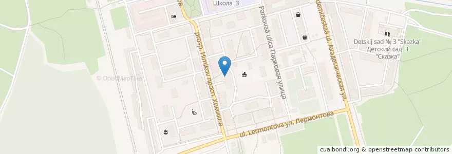 Mapa de ubicacion de Sberbank en Russia, Central Federal District, Tver Oblast, Konakovsky District, Городское Поселение Редкино.