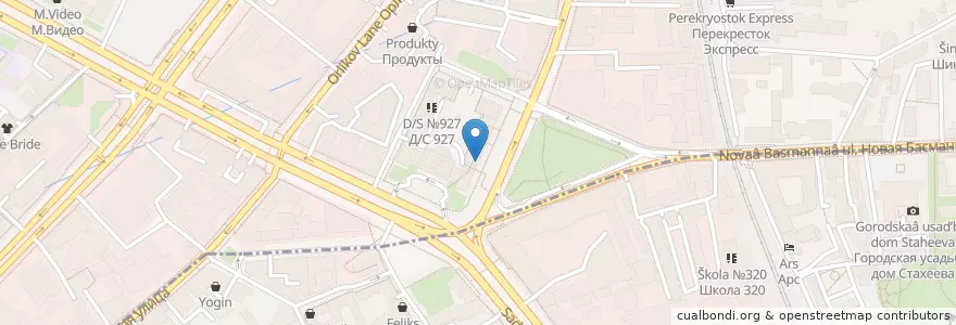 Mapa de ubicacion de Prime en Rusland, Centraal Federaal District, Moskou, Центральный Административный Округ, Красносельский Район.