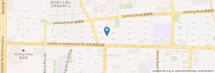 Mapa de ubicacion de 犬首燒 en Tayvan, 新北市, Taipei, 松山區.