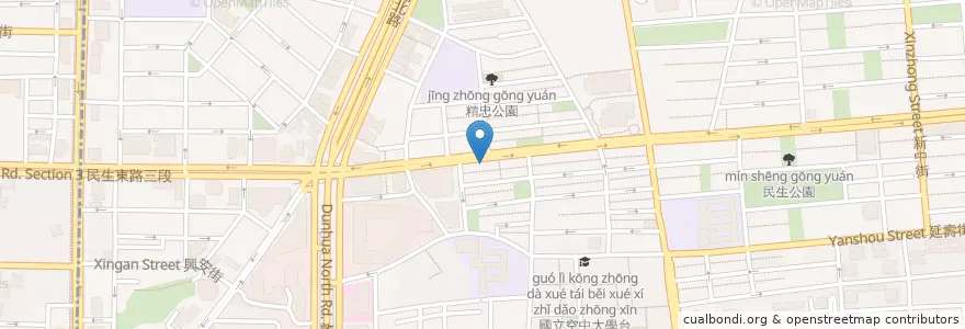 Mapa de ubicacion de 天天米香 en Taiwan, 新北市, Taipé, 松山區.