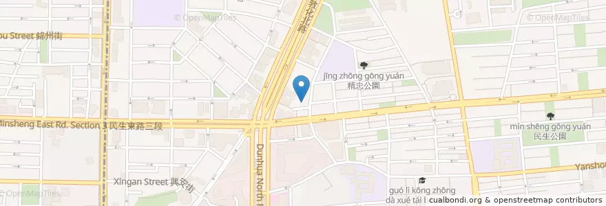 Mapa de ubicacion de 皇品餐廳 en Taiwán, Nuevo Taipéi, Taipéi, 松山區.