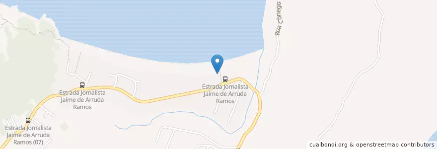 Mapa de ubicacion de Chico Restaurante en Brasil, Región Sur, Santa Catarina, Microrregião De Florianópolis, Região Geográfica Intermediária De Florianópolis, Florianópolis.