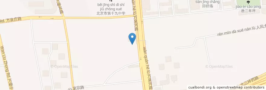 Mapa de ubicacion de 麦当劳 en China, Beijing, Hebei, Haidian District.