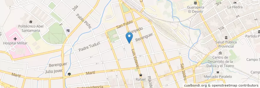 Mapa de ubicacion de Locos x Pizza en Kuba, Villa Clara, Santa Clara, Ciudad De Santa Clara.