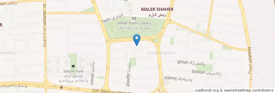 Mapa de ubicacion de مهد کودک en イラン, エスファハーン, شهرستان اصفهان, بخش مرکزی شهرستان اصفهان, اصفهان.