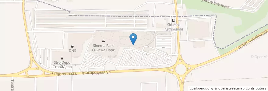 Mapa de ubicacion de Альфа-Банк en Russie, District Fédéral Central, Oblast De Belgorod, Белгородский Район, Городской Округ Белгород.