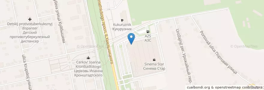 Mapa de ubicacion de Альфа-Банк en Rússia, Distrito Federal Central, Oblast De Belgorod, Белгородский Район, Городской Округ Белгород.