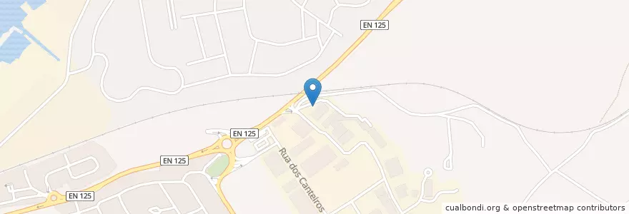 Mapa de ubicacion de LGA-00003 en Portugal, Algarve, Algarve, Faro, Lagoa, Estômbar E Parchal.
