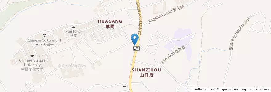 Mapa de ubicacion de AZZIP PIZZA TW en Taiwan, Neu-Taipeh, Taipeh, Shilin.