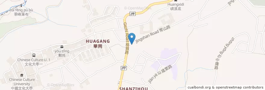 Mapa de ubicacion de 董記牛肉捲 en 台湾, 新北市, 台北市, 士林区.