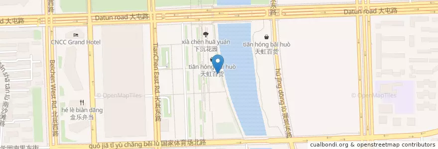 Mapa de ubicacion de COSTA COFFEE en Çin, Pekin, Hebei, 朝阳区 / Chaoyang.