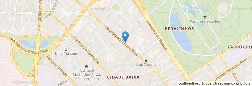 Mapa de ubicacion de Just Cold Creamery en Brasil, Região Sul, Rio Grande Do Sul, Região Metropolitana De Porto Alegre, Região Geográfica Intermediária De Porto Alegre, Região Geográfica Imediata De Porto Alegre, Porto Alegre.