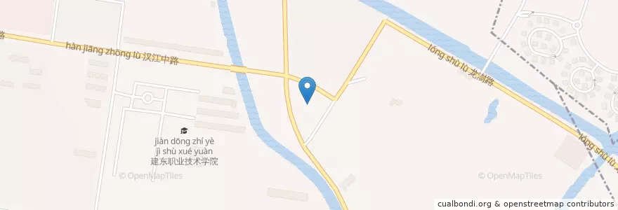 Mapa de ubicacion de 香树湾 en 중국, 常州市, 新北区 (Xinbei).