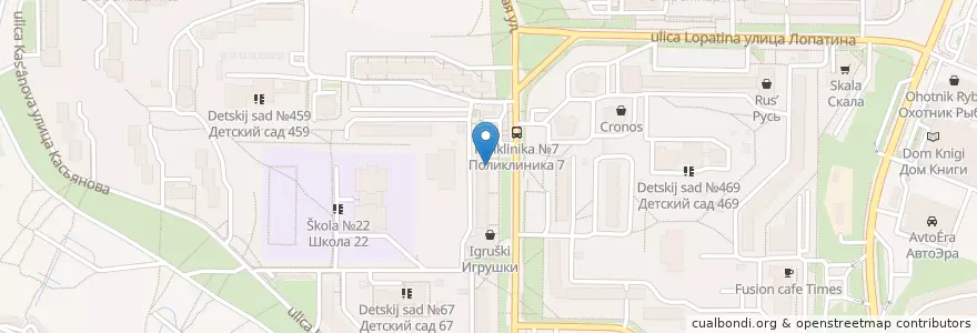 Mapa de ubicacion de Вита en روسيا, Приволжский Федеральный Округ, Нижегородская Область, Городской Округ Нижний Новгород.