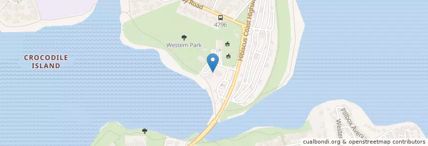 Mapa de ubicacion de Whangaparoa Gospel Assembly en 뉴질랜드, Auckland, Hibiscus And Bays.