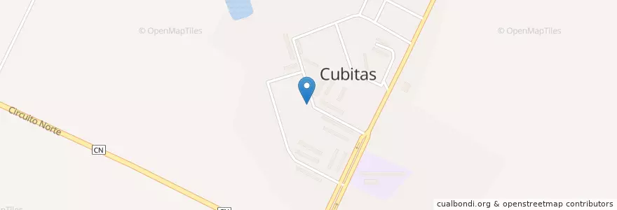 Mapa de ubicacion de Pizzeria en Kuba, Camagüey, Sierra De Cubitas.