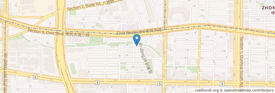 Mapa de ubicacion de Waiting Bistro en 臺灣, 新北市, 臺北市, 大安區.