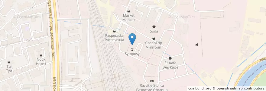 Mapa de ubicacion de Ключ Арма en Russia, Distretto Federale Centrale, Москва, Центральный Административный Округ, Басманный Район.
