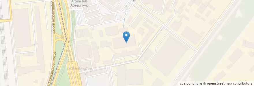 Mapa de ubicacion de Ключ Сириус Парк en Rusia, Distrito Federal Central, Москва, Южный Административный Округ, Район Нагатино-Садовники.