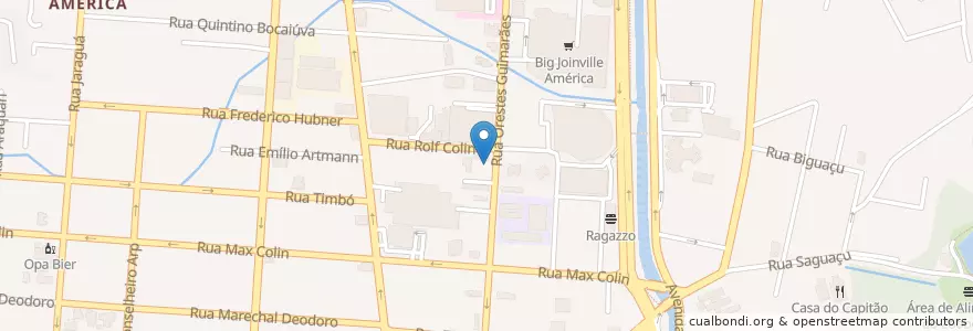 Mapa de ubicacion de Iged Instituto de Gastroenterologia e Endoscopia Digestiva en Brazil, South Region, Santa Catarina, Região Geográfica Intermediária De Joinville, Microrregião De Joinville, Joinville.
