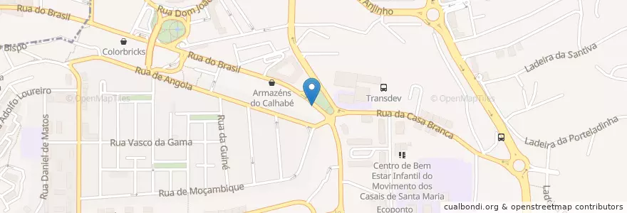 Mapa de ubicacion de Farmácia SILCAR en پرتغال, Centro, Baixo Mondego, Coimbra, Coimbra, Santo António Dos Olivais.