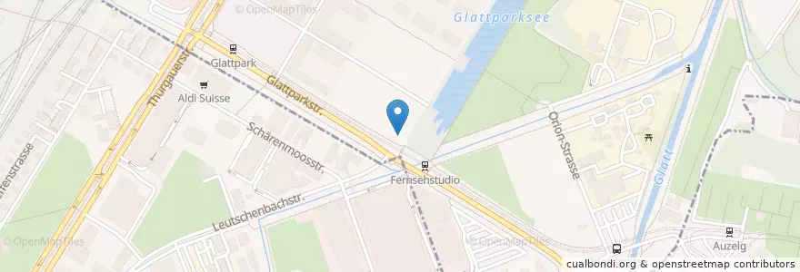 Mapa de ubicacion de casacosi en Switzerland, Zurich, District Zurich, Zurich.