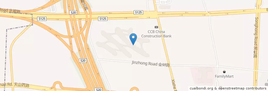 Mapa de ubicacion de CM&Co. Coffee Roasters en 中国, 上海市, 长宁区.