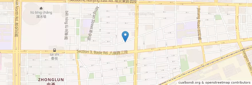 Mapa de ubicacion de 高家山東餃子 en Tayvan, 新北市, Taipei, 松山區.