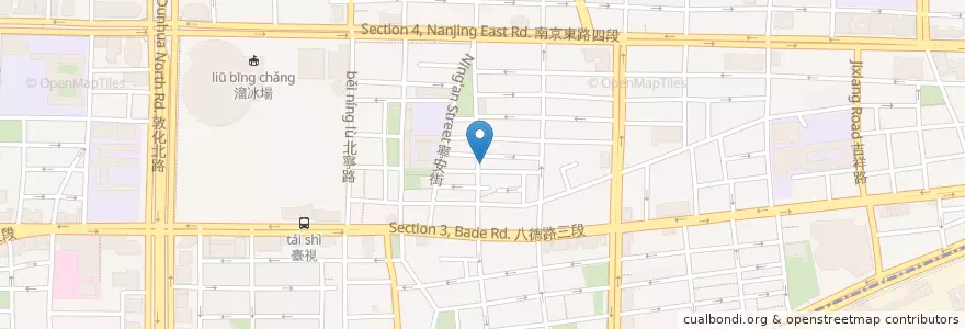 Mapa de ubicacion de 安京洙 en 台湾, 新北市, 台北市, 松山区.