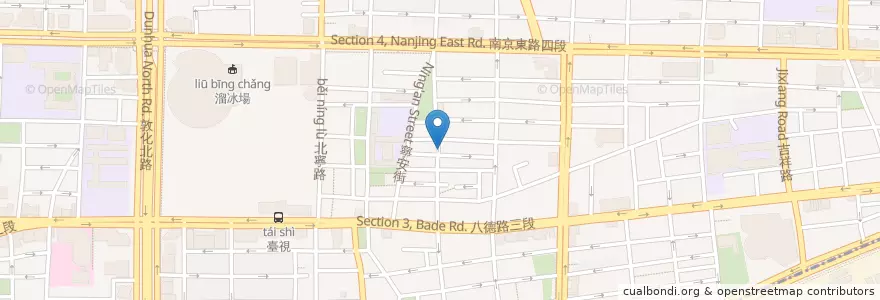 Mapa de ubicacion de 媽咪廚房 en 타이완, 신베이 시, 타이베이시, 쑹산 구.