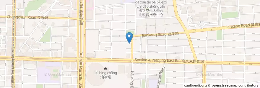 Mapa de ubicacion de 肉多多火鍋 en تایوان, 新北市, تایپه, 松山區.