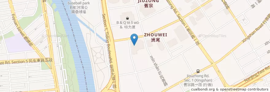 Mapa de ubicacion de 伊太郎 en 타이완, 신베이 시, 타이베이시, 쑹산 구, 네이후 구.