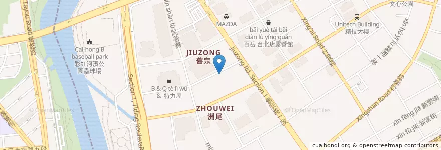 Mapa de ubicacion de 夏慕尼新香榭鐵板燒 en Taiwan, New Taipei, Taipei, Neihu District.
