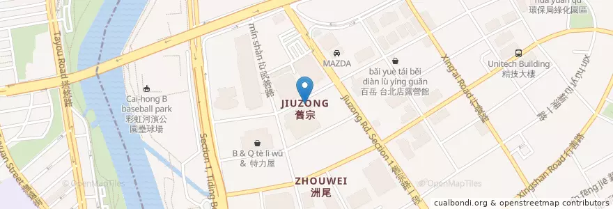 Mapa de ubicacion de Mo-Mo-Paradise en Тайвань, Новый Тайбэй, Тайбэй, Нэйху.