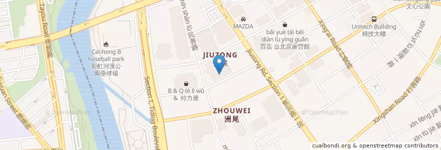 Mapa de ubicacion de Skylark en Тайвань, Новый Тайбэй, Тайбэй, Нэйху.