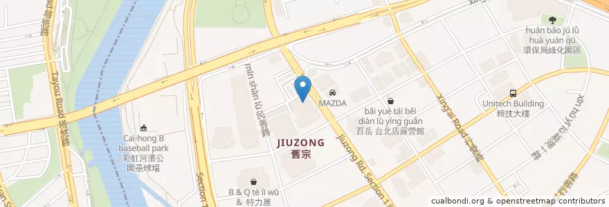 Mapa de ubicacion de Costco西式餐飲部 en تایوان, 新北市, تایپه, 內湖區.