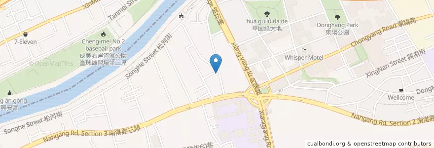 Mapa de ubicacion de That's all en Taiwan, 新北市, Taipé, 南港區.