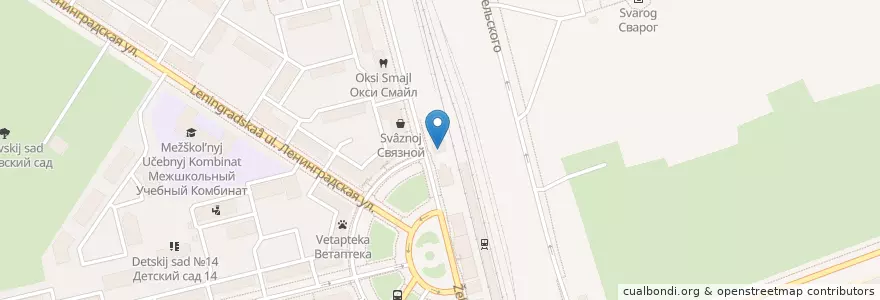 Mapa de ubicacion de Займы «Выручайка» en Russie, District Fédéral Du Nord-Ouest, Oblast De Léningrad, Saint-Pétersbourg, Пушкинский Район, Пушкин.