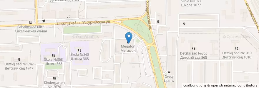 Mapa de ubicacion de Альфа-Банк en Россия, Центральный Федеральный Округ, Москва, Восточный Административный Округ, Район Гольяново.