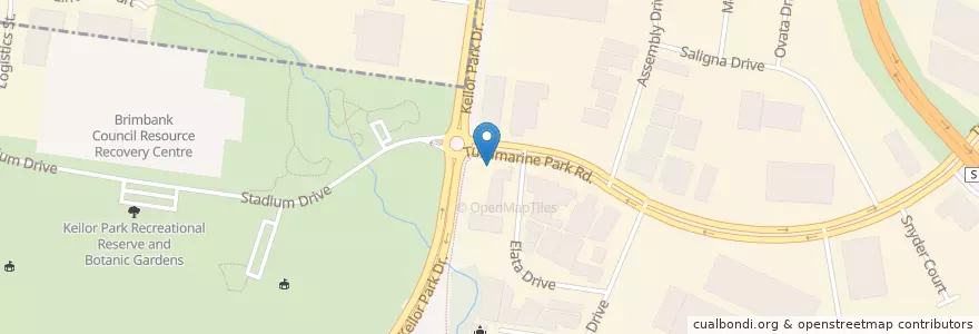 Mapa de ubicacion de Ella James Cafe en Australië, Victoria, City Of Brimbank.